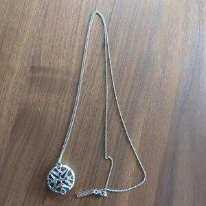 Lalique Silver Aromatherapy Necklace